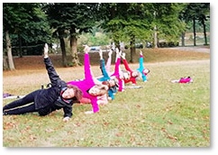 Fitness plein air parc de Marly le roi