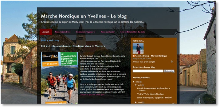 Marche Nordique Versailles - Le blog